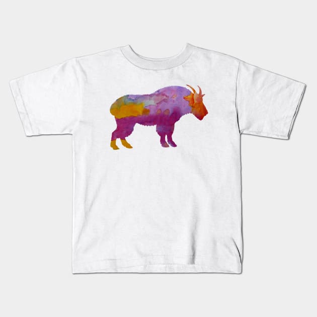 Wild Goat Kids T-Shirt by BittenByErmines